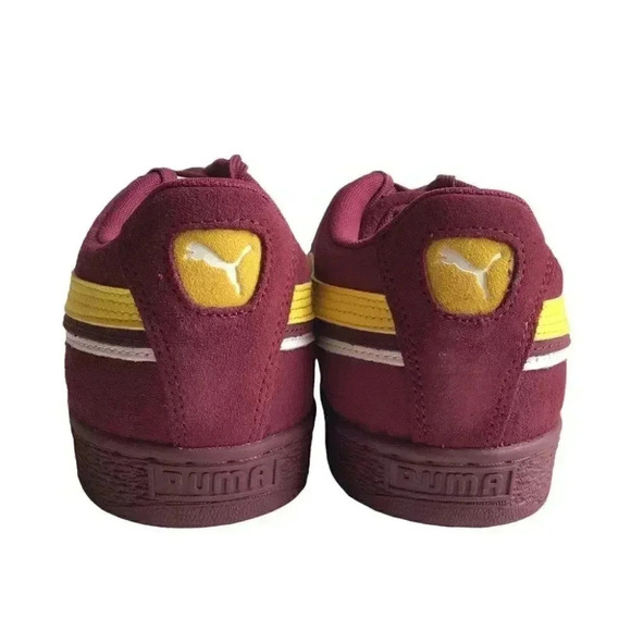 Puma Suede Triplex Mens 12 Sneakers Shoes Burgundy 381175-2 B Boy Classic NEW